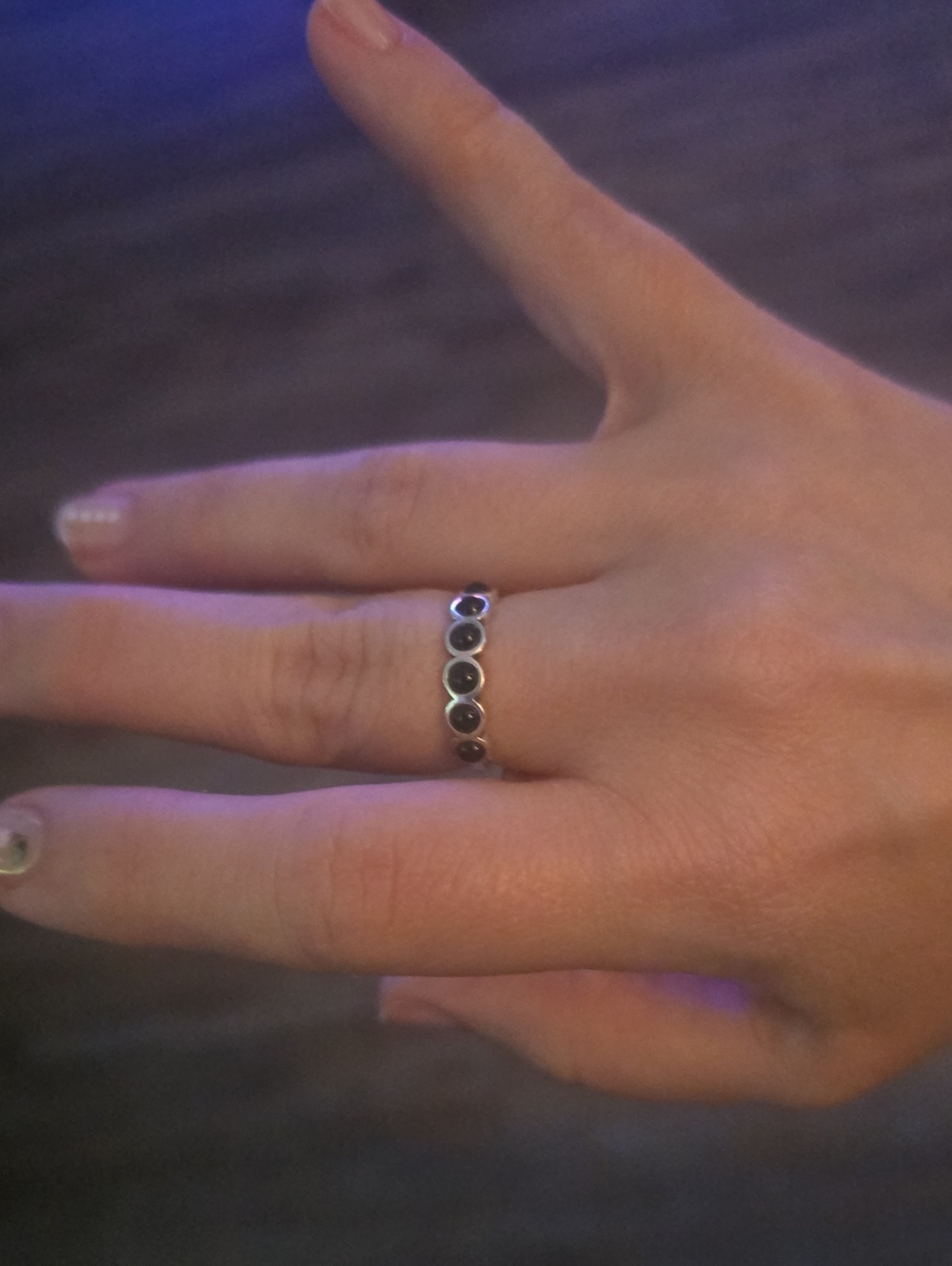 Sterling Silver Black Onyx Ring
